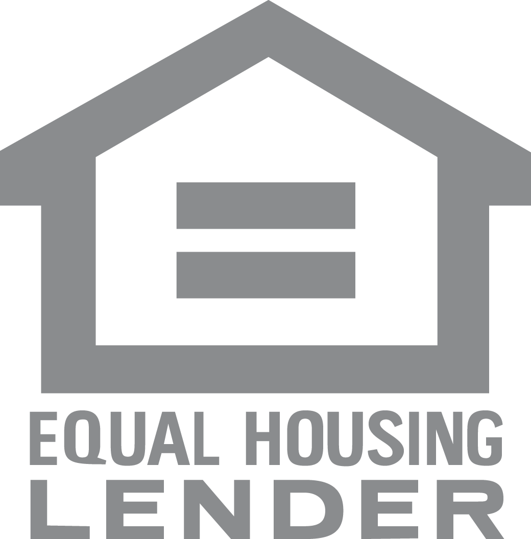 gray house - Equal Housing Lender logo