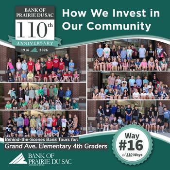 Way #16 - Behind-the-Scene Bank Tours for Grand Avenue Elementary 4th Graders