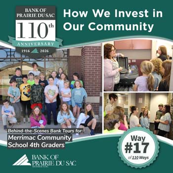Way #17 - Hosting Behind-the-Scene Tour for Merrimac Community School 4th Graders.