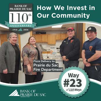 Way #23 - Pizza Delivery to Prairie du Sac Fire Department