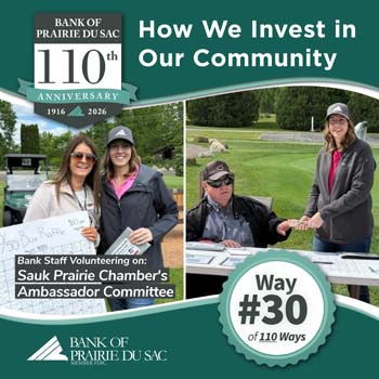 Way #30 - Chamber Ambassador Committee member, Crystal lending hand at Golf Outing.                                                                                                                     