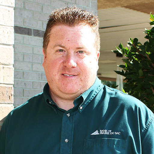 Ross Weittenhiller, Sauk City Branch Manager.